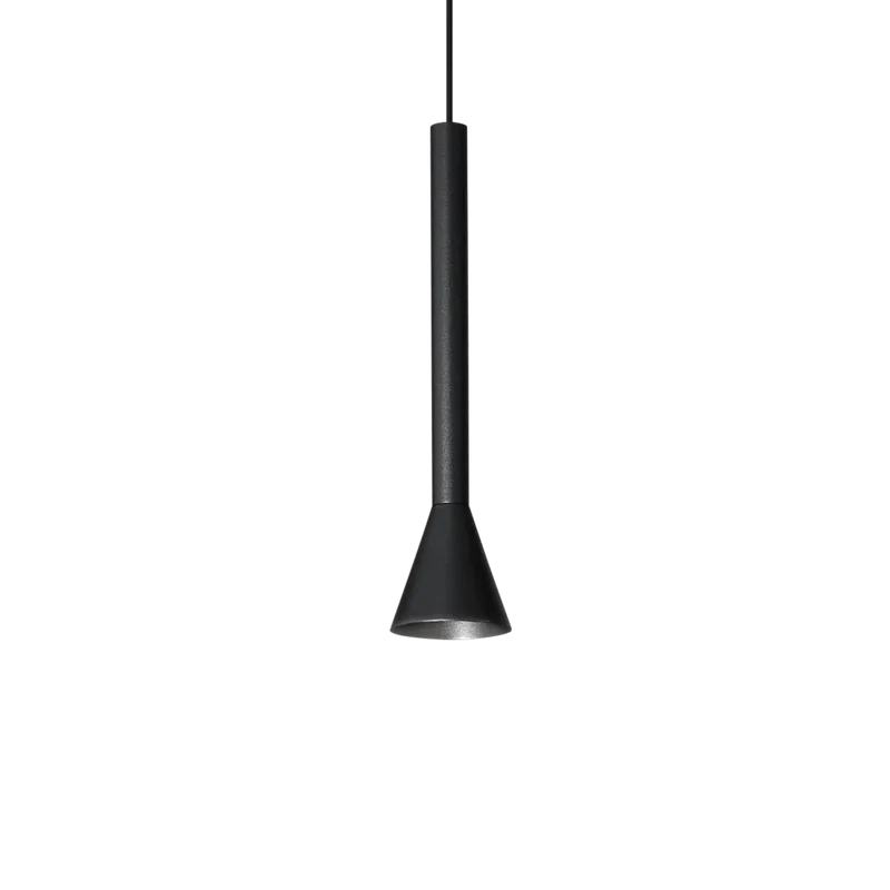 Suspension LED DIESIS noire - Élégance lumineuse pour votre intérieur
