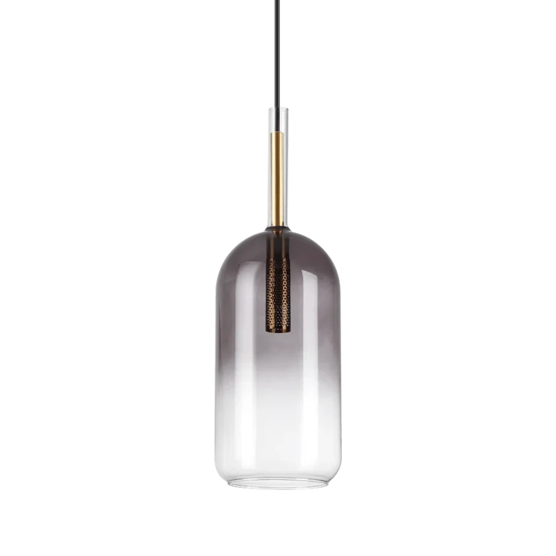 Suspension EMPIRE Cilindro : luminaire design avec diffuseur verre