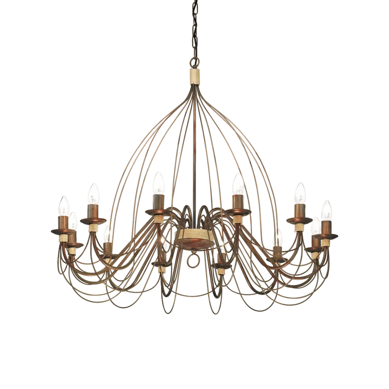 Suspension CORTE-SP12 rouille effet antique