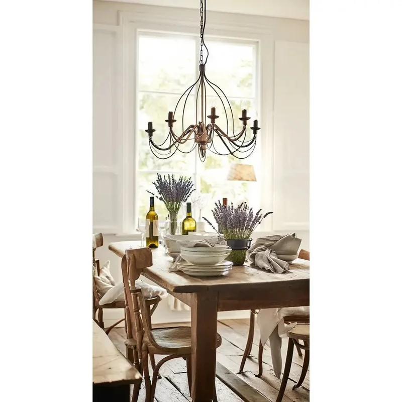 Suspension CORTE-SP8 rouille effet antique