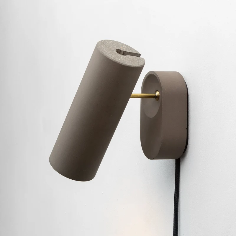 Plato Design Argia Adjustable Spotlight with Plug