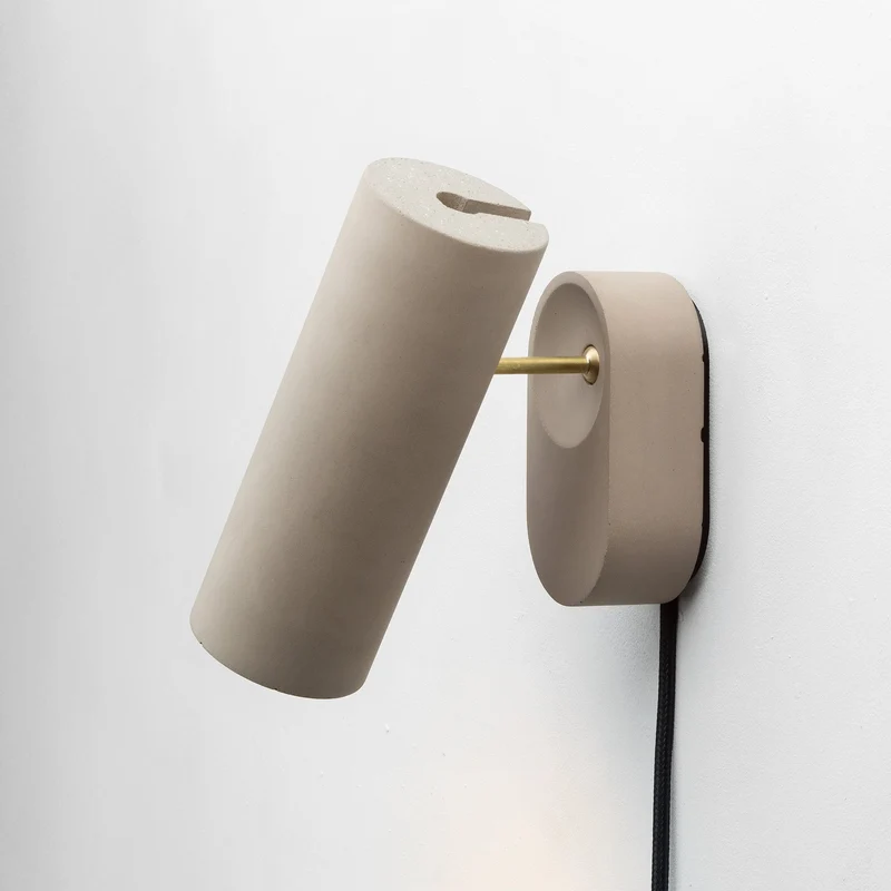 Plato Design Argia Adjustable Spotlight with Plug