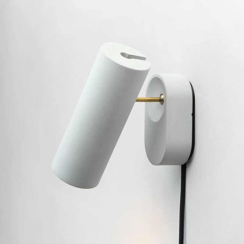 Plato Design Argia Adjustable Spotlight with Plug