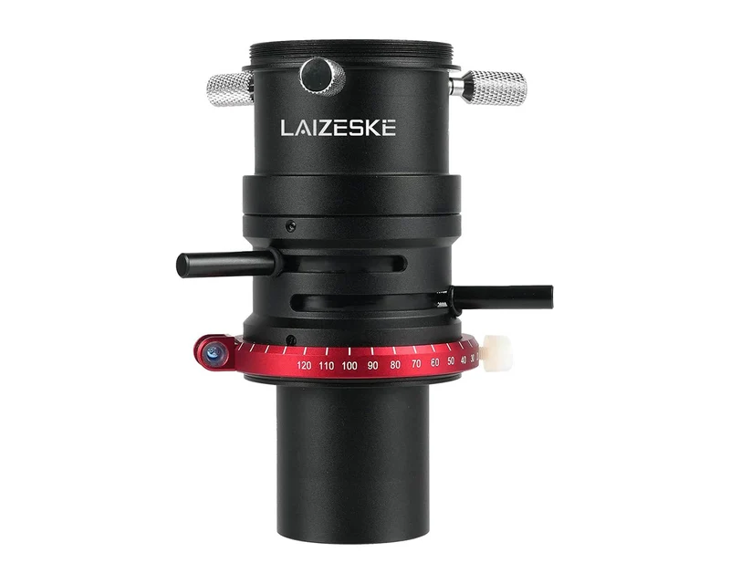 Correcteur de dispersion atmosphérique LAIZESKE 1.25" pour l'observation et l'imagerie planétaires et lunaires, accessoire de télescope avec niveau à bulle