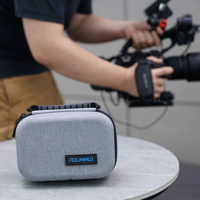 Étui de transport FEELWORLD compatible avec les appareils photo reflex numériques de 5 à 6 pouces