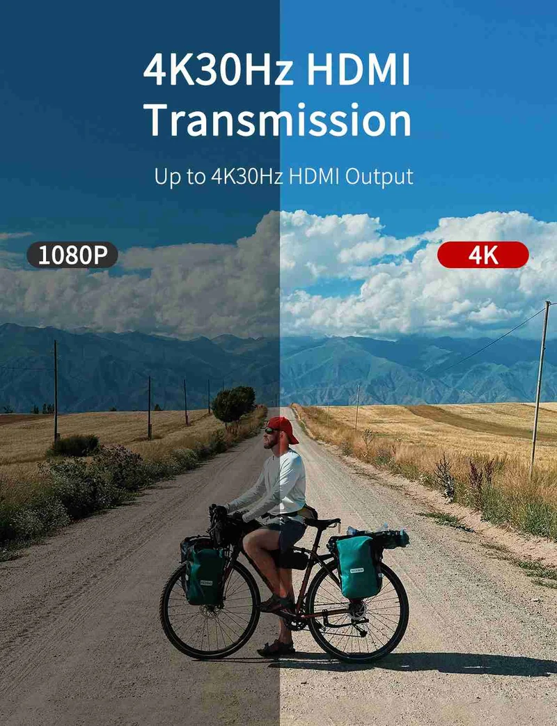 Système de transmission vidéo sans fil FEELWORLD WT1S 4K : interphone duplex intégral SDI + double HDMI, diffusion en direct