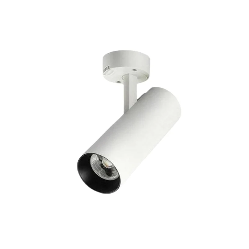 Spot LED Chambre Cylindrique 360° – Vertical ou Incliné, Discret