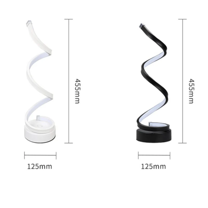 Lampe de Bureau ou de Chevet Design Dorée à Led Protection