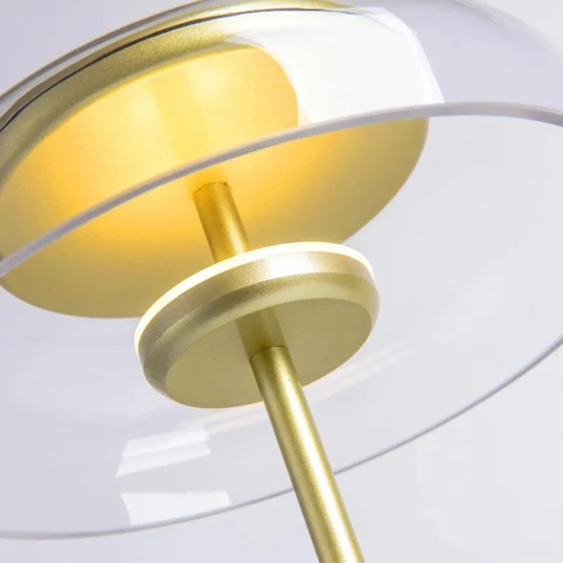 Lampe à Poser Noire au Socle Rond – Abat-jour Arrondi, Chevet Bureau