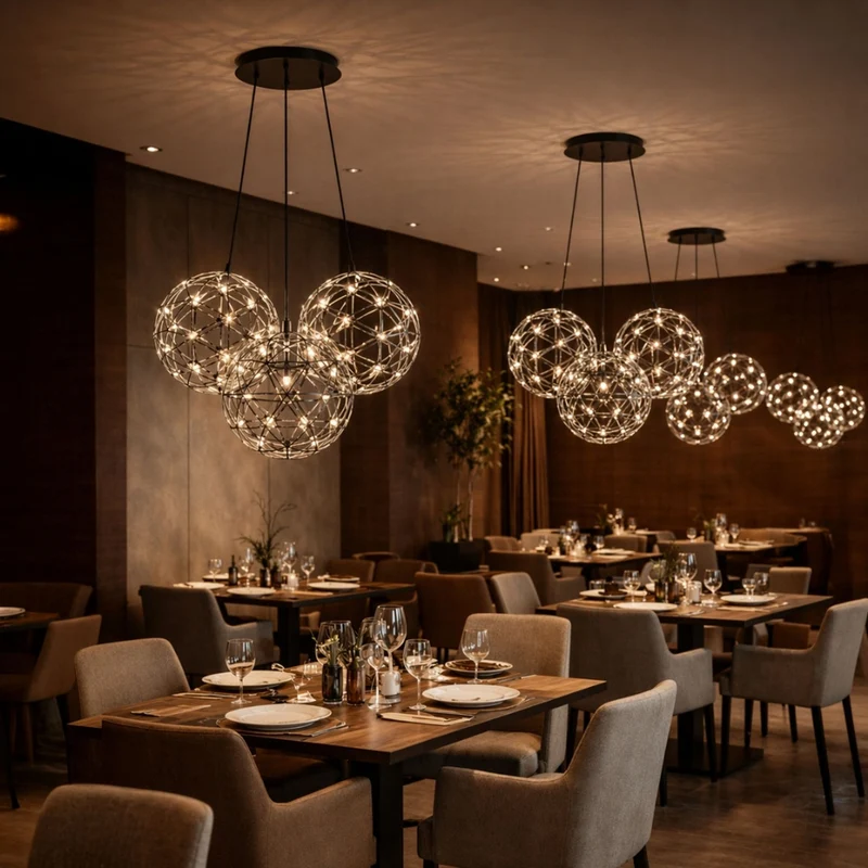 s.luce Atom Cluster LED Mehrfach-Pendelleuchte 3-flammig