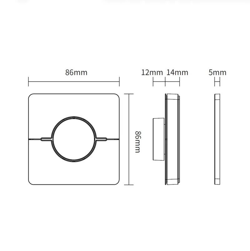 s.luce Smart-Dim-Set 4-Zonen 230V mit Fernbedienung inkl. Einbau