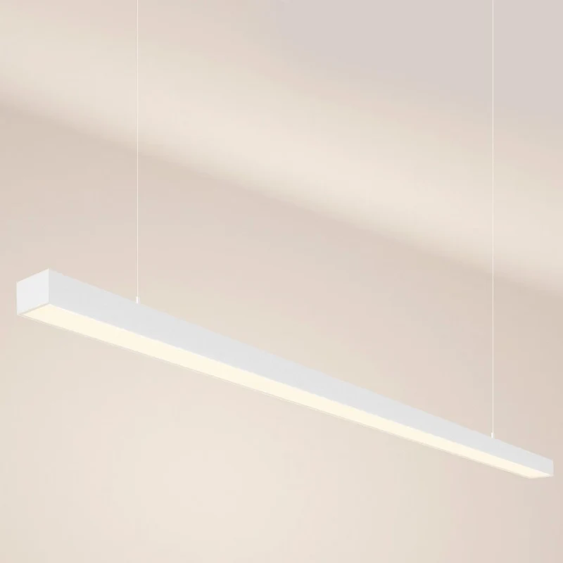 s.luce Oris LED-Linienlampe Büro-Pendelleuchte XL nach Maß 2700K