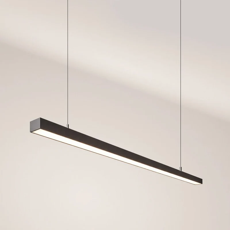 s.luce Oris LED-Linienleuchte Büro-Pendellampe XL nach Maß 4000K