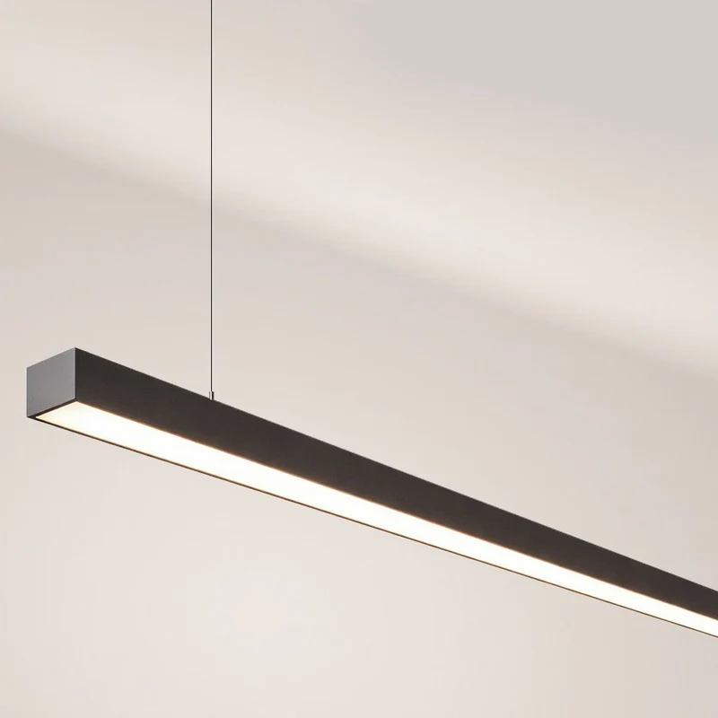 s.luce Oris LED-Linienleuchte Büro-Pendellampe XL nach Maß 4000K