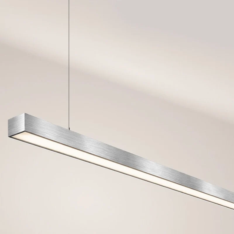 s.luce Oris LED-Linienleuchte Büro-Pendellampe XL nach Maß 4000K