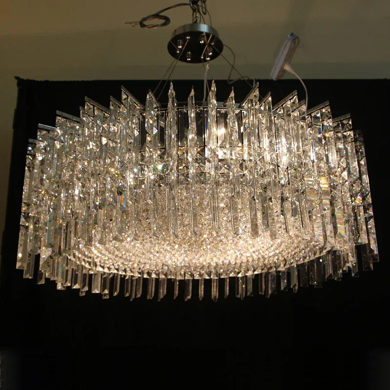 Lustre Dimmable Design Italien en Verre