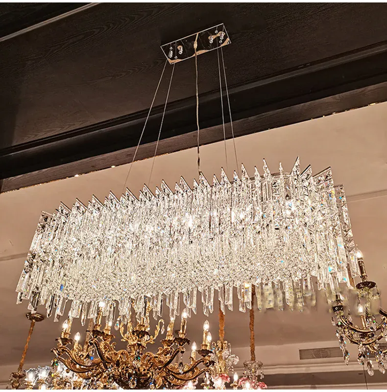 Lustre Dimmable Design Italien en Verre