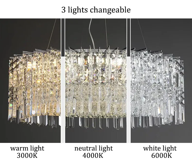 Lustre Dimmable Design Italien en Verre