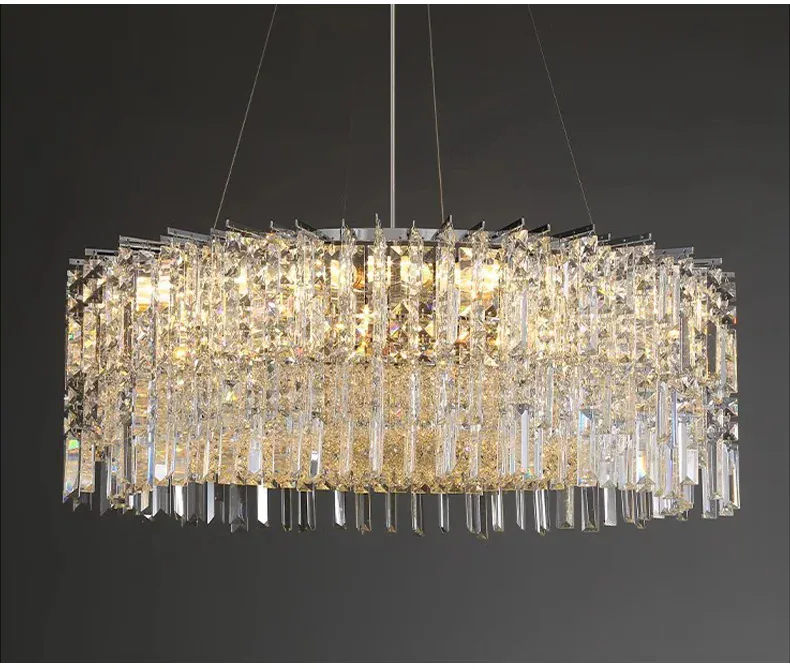 Lustre Dimmable Design Italien en Verre