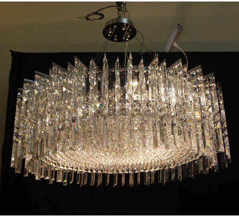 Lustre Dimmable Design Italien en Verre