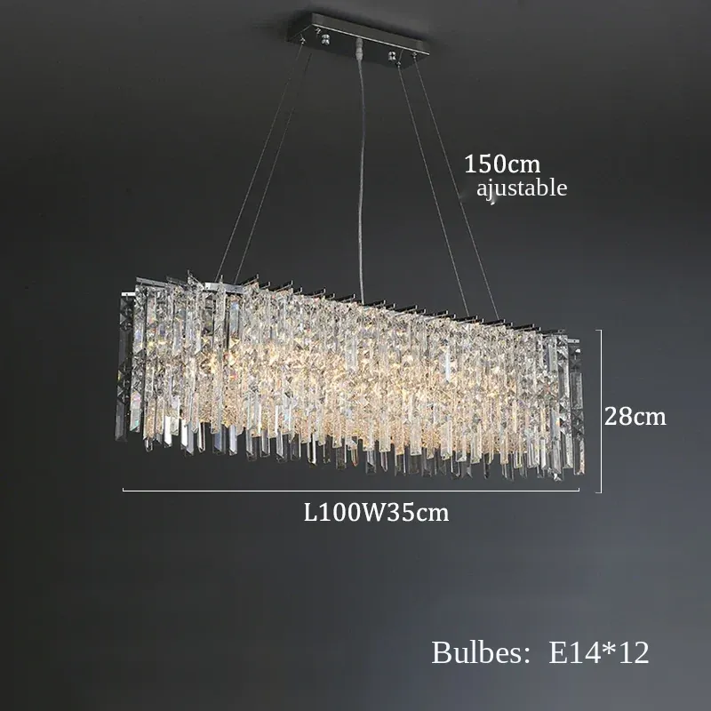 Lustre Dimmable Design Italien en Verre