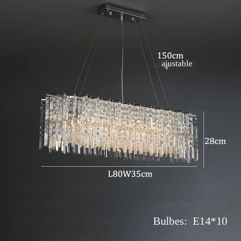 Lustre Dimmable Design Italien en Verre
