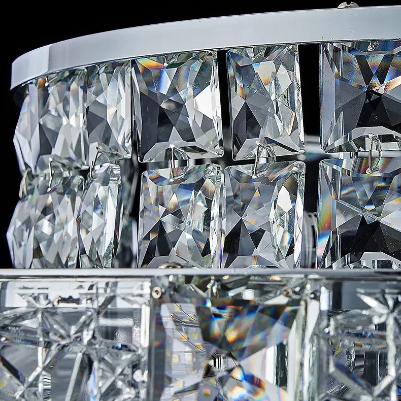 Lustre De Salon Luxe en Verre
