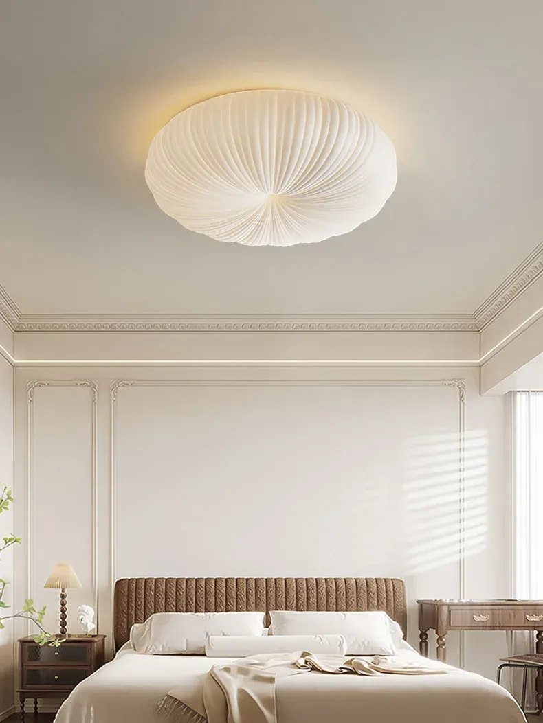 Plafonnier pour Chambre Blanc en Acrylique