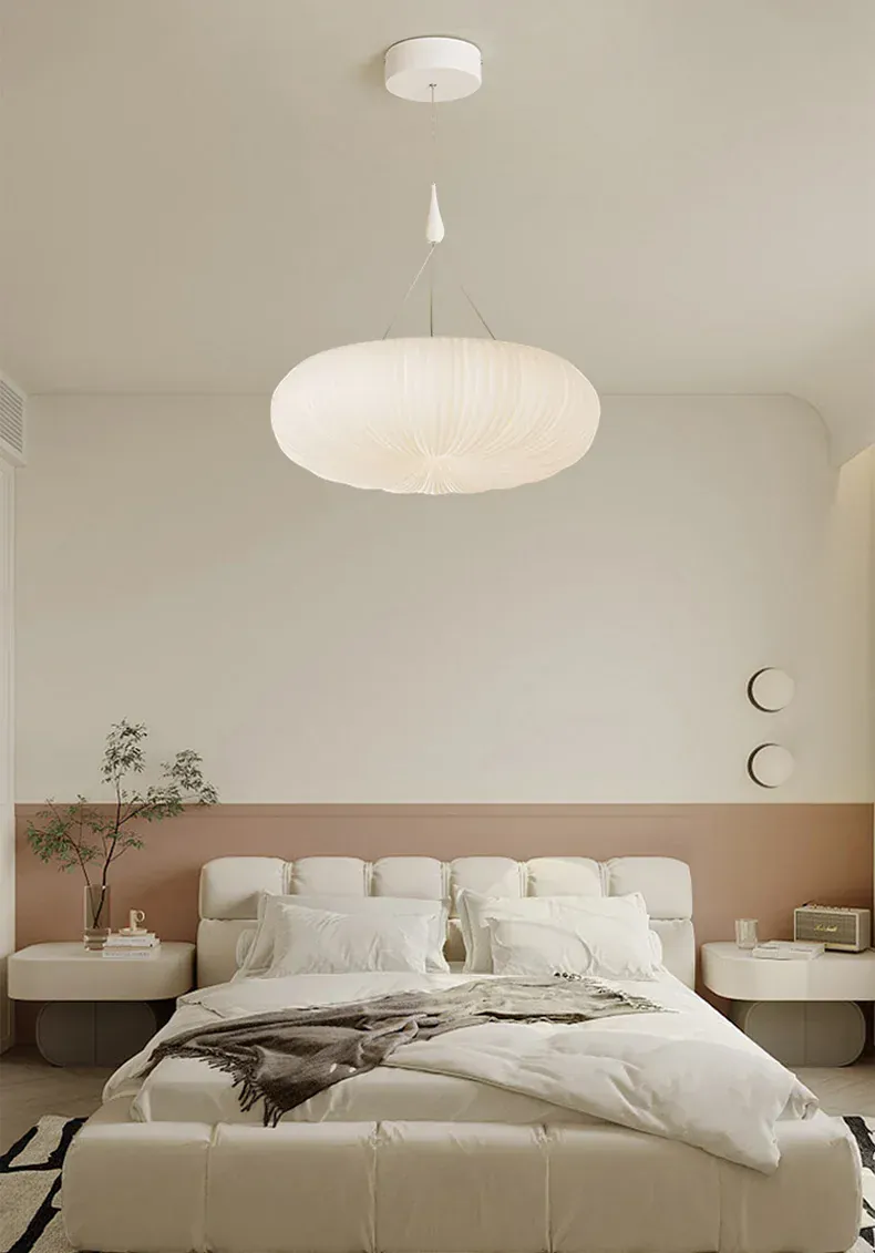 Plafonnier pour Chambre Blanc en Acrylique
