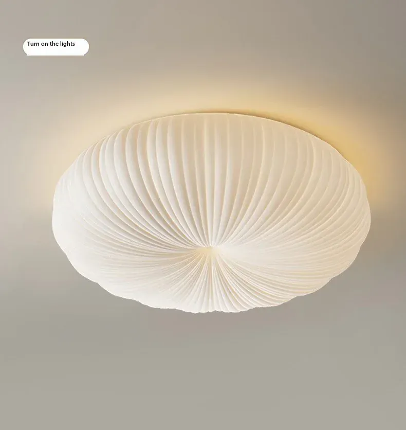 Plafonnier pour Chambre Blanc en Acrylique