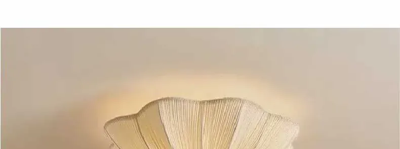 Plafonnier Japonais en Soie
