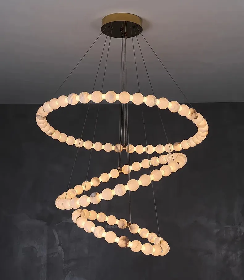 Lustre Blanc Rond Salle A Manger