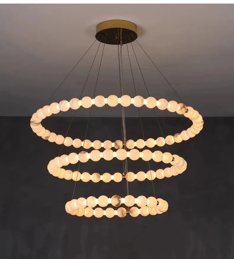 Lustre Blanc Rond Salle A Manger