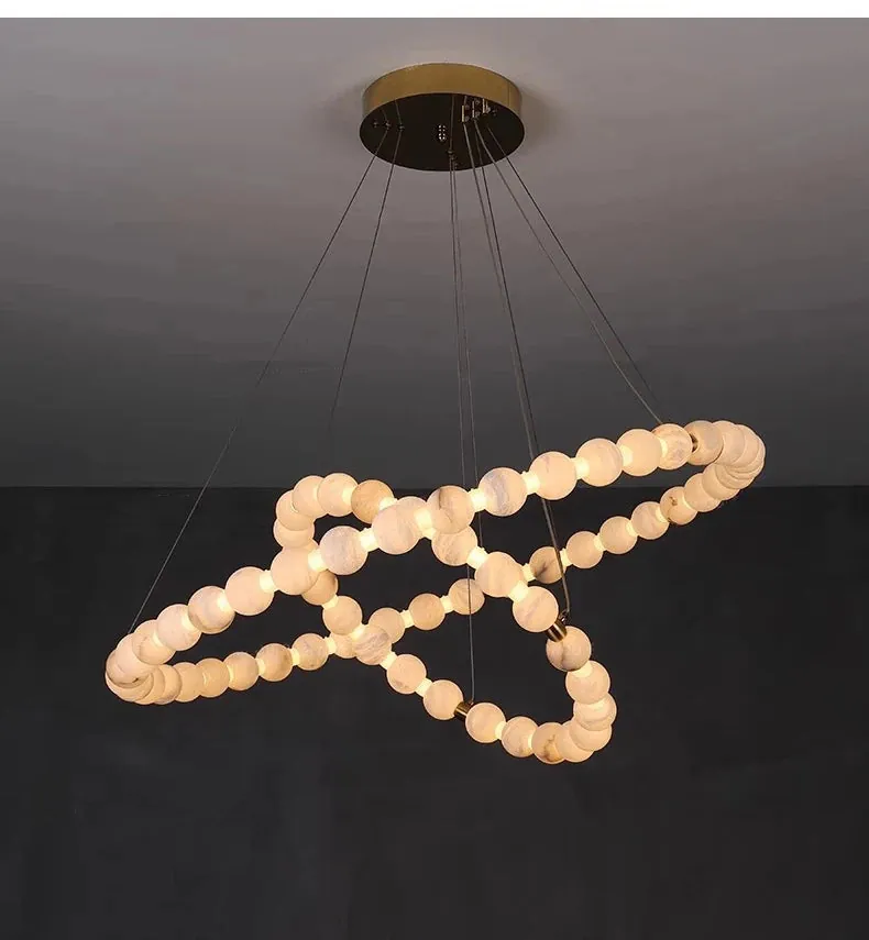 Lustre Blanc Rond Salle A Manger