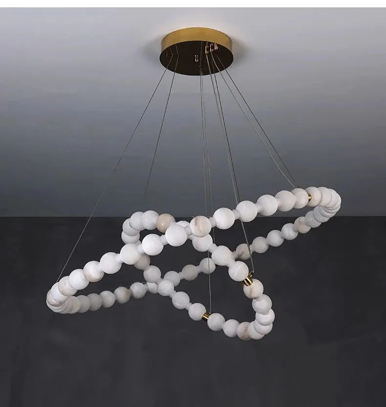 Lustre Blanc Rond Salle A Manger