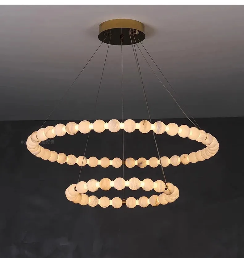 Lustre Blanc Rond Salle A Manger