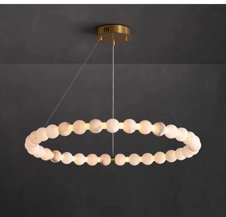 Lustre Blanc Rond Salle A Manger