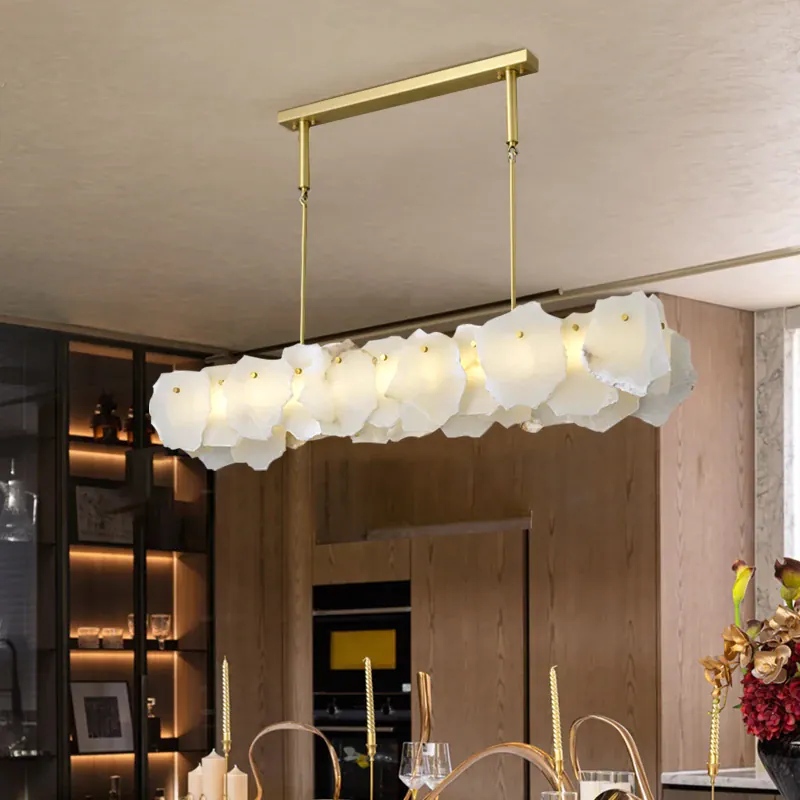Lustre Blanc pour Plan de Cuisine