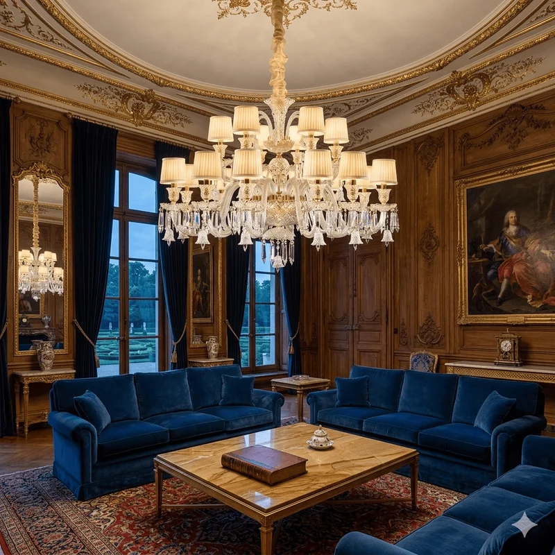 Chandelier Baroque Luxe