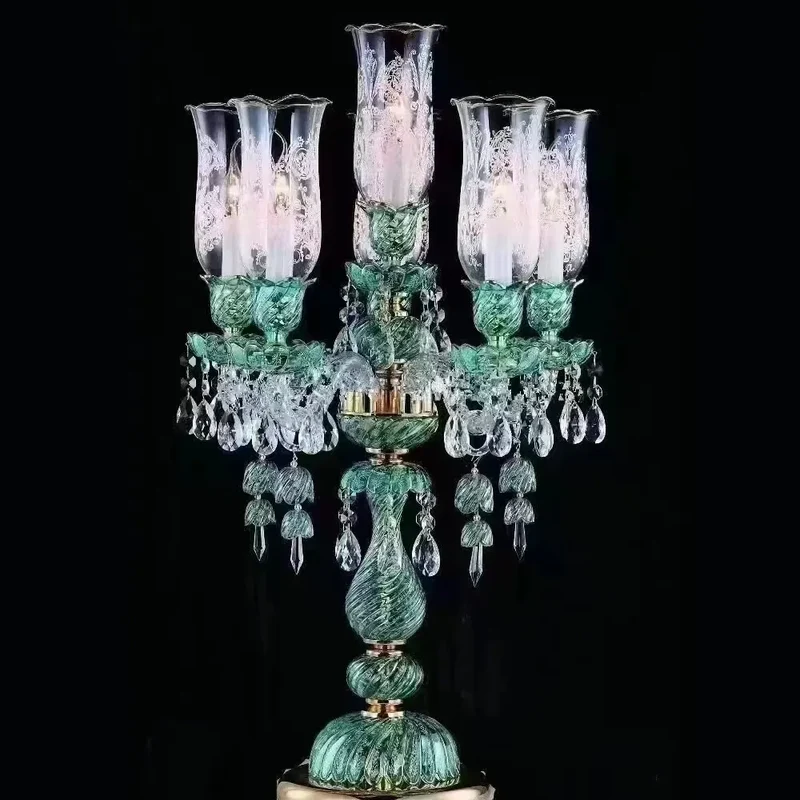 Lustre Luxueux en Cristal pour Chateau