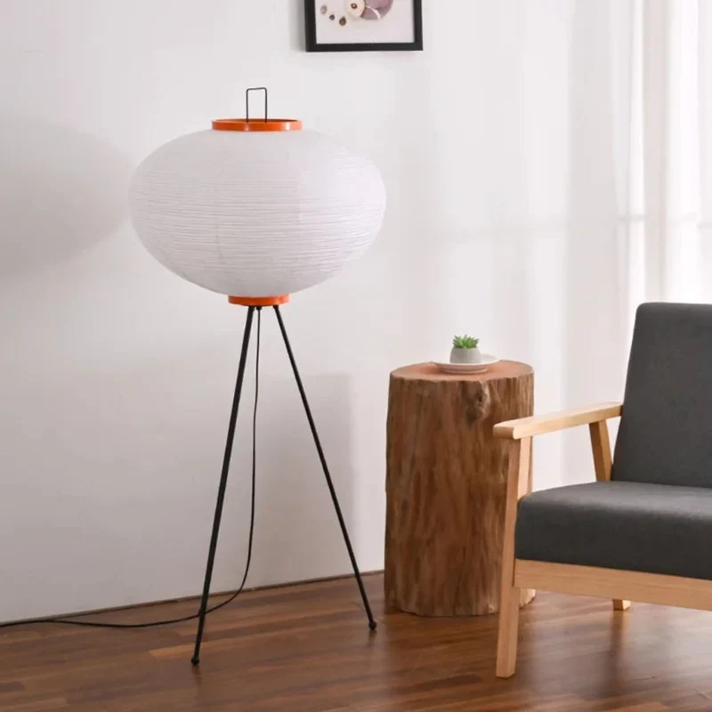 Lampe de Chevet Bambou Wabi-Sabi – Format Table ou Lampadaire