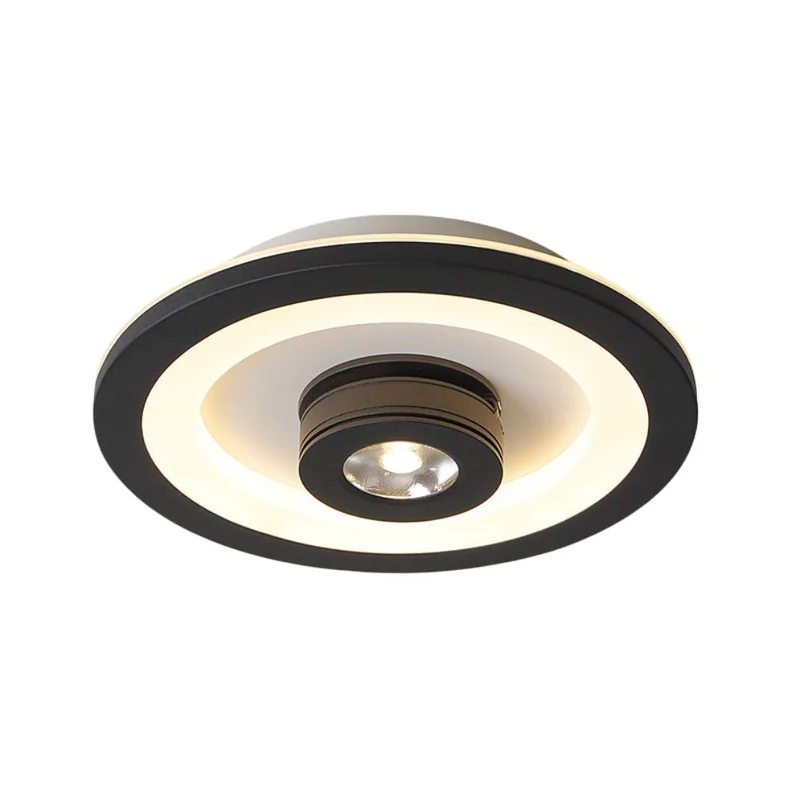 Spot Orientable Design Rotatif 360° – Rond ou Carré, Noir ou Blanc