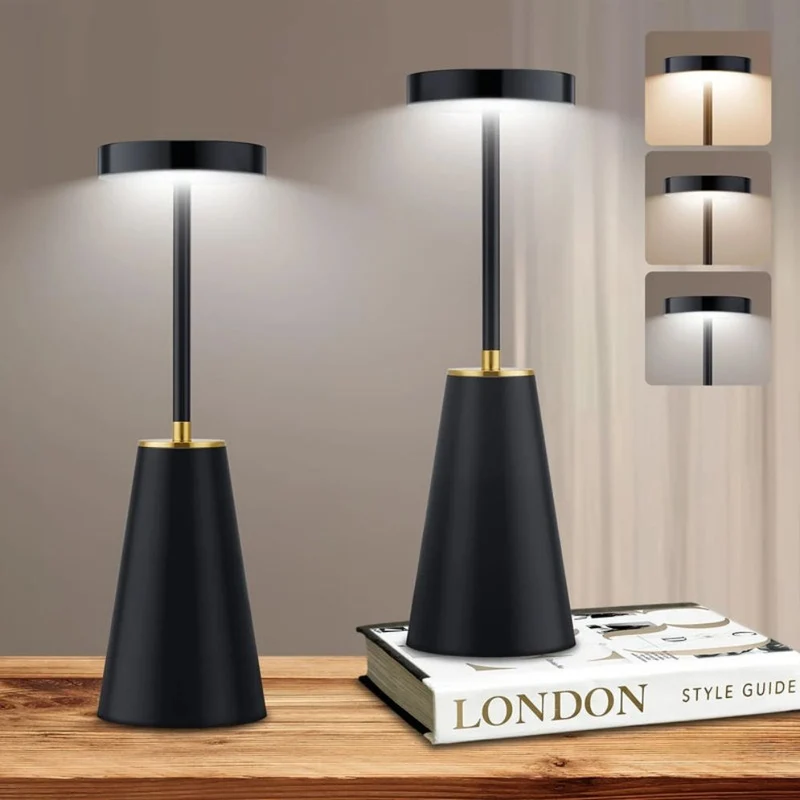 Lampe de Bureau Led à Pince 360° 3 Modes Simple/Double