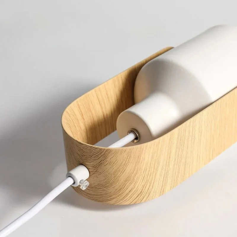 Suspension Îlot Central Scandinave – Arc en Bois et Métal Noir ou Blanc