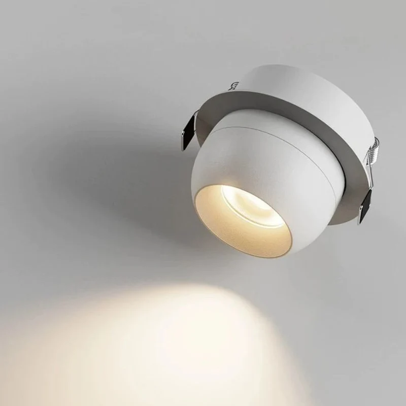 Spot LED Recouvrable Anti-Éblouissement – Faisceau Réglable Discret