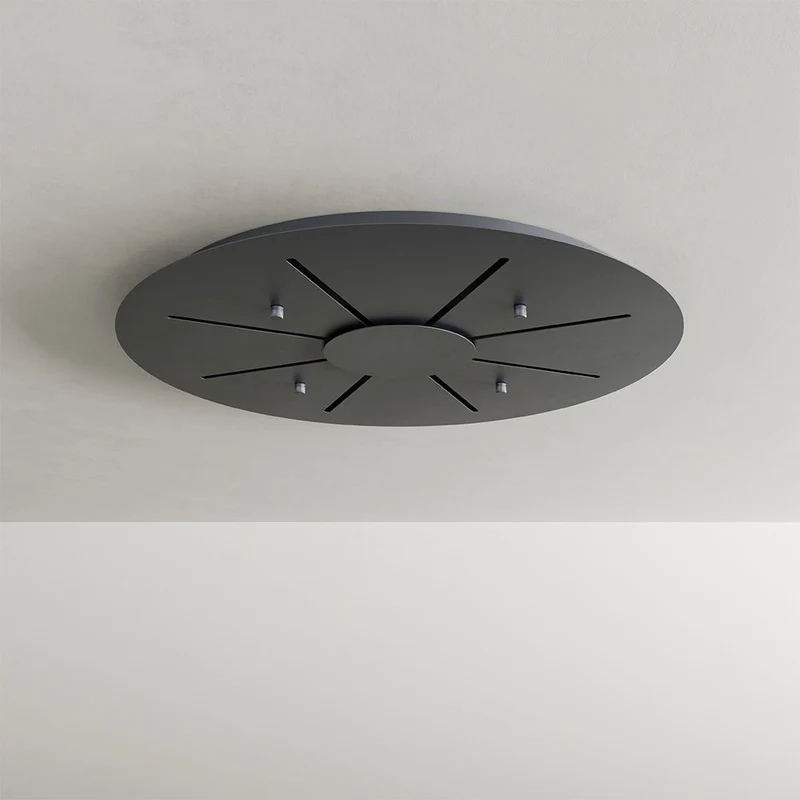 s.luce Velo Galerie-Hängeleuchte 12-flammig Ø 80cm Ø 25cm