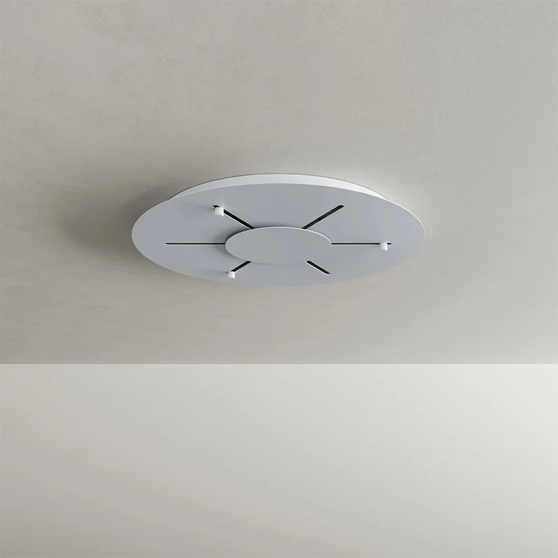 s.luce Velo Galerielampe 5-flammig Ø 60cm Baldachin Ø 18/20/25cm