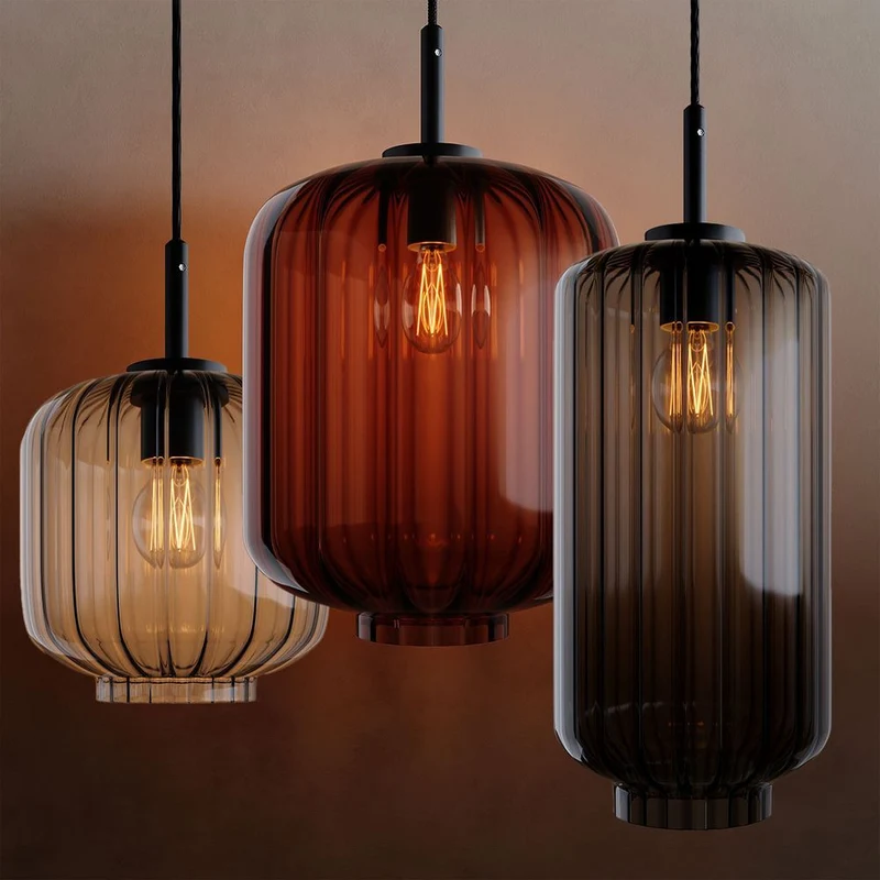 s.luce Velo 3-flammige Galerielampe Ø 40cm Baldachin Ø 25cm