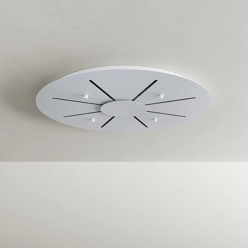 s.luce Velo Galerieleuchte 12-flammig Ø 80cm Baldachin Ø 18cm