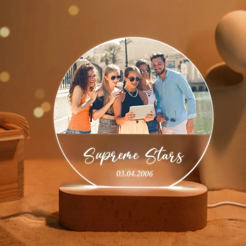 Lampe de Chevet Personnalisée